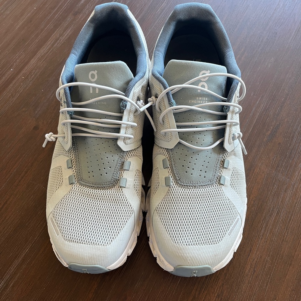 Women’s On Cloud Running Blue/Gray Athletic Shoes